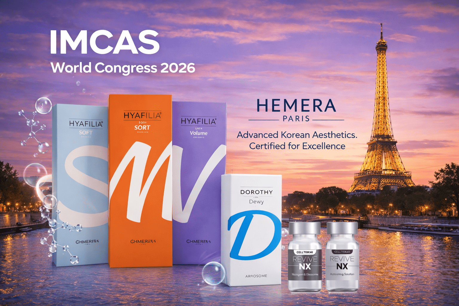 Injection d’acide hyaluronique au niveau de la joue pour restauration des volumes, selon un marquage précis.